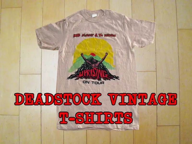 Deadstock Bob Marley vintage t-shirt